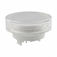 NKK Switches - AT4165JB - CAP PUSHBUTTON ROUND CLEAR/WHITE