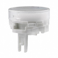 NKK Switches - AT4178JB - CAP PUSHBUTTON ROUND CLEAR/WHITE