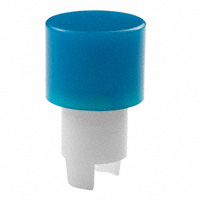 NKK Switches - AT418G - CAP PUSHBUTTON ROUND BLUE