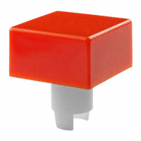 NKK Switches - AT419D - CAP PUSHBUTTON SQUARE AMBER