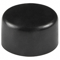 NKK Switches - AT422A - CAP PUSHBUTTON ROUND BLACK