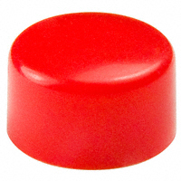 NKK Switches - AT422C - CAP PUSHBUTTON ROUND RED