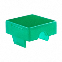 NKK Switches - AT429F - CAP IND GREEN POLY FOR P01 SER