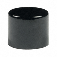 NKK Switches - AT442A - CAP PUSHBUTTON ROUND BLACK