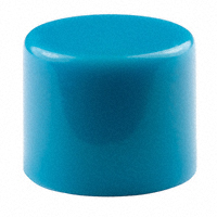 NKK Switches - AT442G - CAP PUSHBUTTON ROUND BLUE