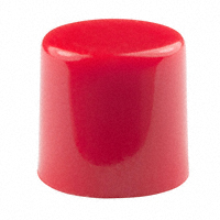 NKK Switches - AT443C - CAP PUSHBUTTON ROUND RED