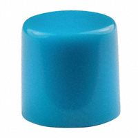 NKK Switches - AT443G - CAP PUSHBUTTON ROUND BLUE