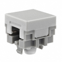 NKK Switches - AT484B - CAP PUSHBUTTON SQUARE WHITE