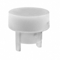 NKK Switches - AT486BC - CAP PUSHBUTTON ROUND WHITE/RED