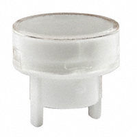 NKK Switches - AT490JB - CAP PUSHBUTTON ROUND CLEAR/WHITE