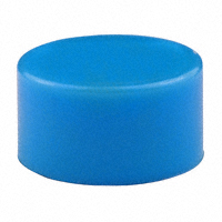 NKK Switches - AT496G - CAP PUSHBUTTON ROUND BLUE