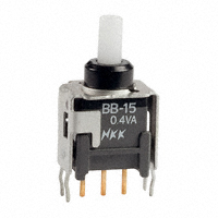 NKK Switches - BB15AB/328 - SWITCH PUSH SPDT 0.4VA 28V