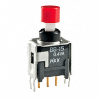NKK Switches - BB15AB-FC - SWITCH PUSH SPDT 0.4VA 28V