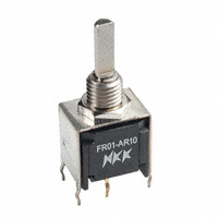 NKK Switches - FR01AR10PB-W-S - SWITCH ROTARY DIP BCD 100MA 5V