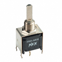 NKK Switches - FR01AR16PB-W-S - SWITCH ROTARY DIP HEX 100MA 5V