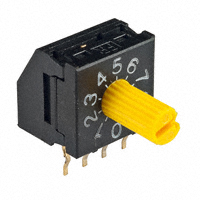 NKK Switches - FR01KC10H-06XL - SW ROTARY DIP BCD COMP 100MA 5V