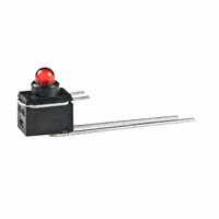 NKK Switches - G01VC - INDICATOR SW RED LED VERT PC