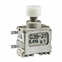 NKK Switches - G3B25AH-XB - SWITCH PUSH DPDT 0.4VA 28V