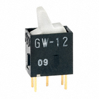 NKK Switches - GW12LHP - SWITCH ROCKER SPDT 0.4VA 28V