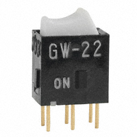 NKK Switches - GW22RBP - SWITCH ROCKER DPDT 0.4VA 28V