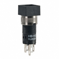 NKK Switches - HB15SKW01 - SWITCH PUSH SPDT 0.1A 30V
