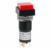 NKK Switches - KB15SKG01-CC - SWITCH PUSH SPDT 0.4VA 28V