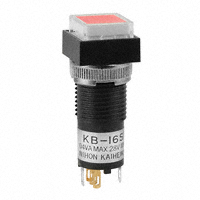 NKK Switches - KB16SKG01-5C-JC - SWITCH PUSH SPDT 0.4VA 28V