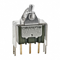 NKK Switches - M2012TXG13 - SWITCH ROCKER SPDT 0.4VA 28V