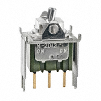 NKK Switches - M2012TZG13 - SWITCH ROCKER SPDT 0.4VA 28V