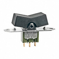 NKK Switches - M2013TYG01-JA - SWITCH ROCKER SPDT 0.4VA 28V