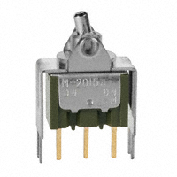 NKK Switches - M2015TXG13 - SWITCH ROCKER SPDT 0.4VA 28V