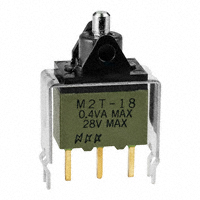 NKK Switches - M2T18TXG13/328 - SWITCH ROCKER SPDT 0.4VA 28V
