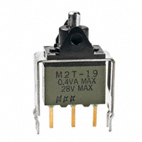 NKK Switches - M2T19TXG13 - SWITCH ROCKER SPDT 0.4VA 28V