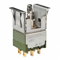 NKK Switches - MB2461JG01 - SWITCH PUSH DPDT 0.4VA 28V