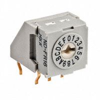 NKK Switches - NDFR16H - SWITCH ROTARY DIP HEX 100MA 5V