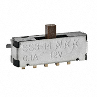 NKK Switches - SS314MAH4 - SWITCH SLIDE SPDT 0.4VA 28V