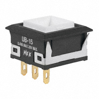 NKK Switches - UB15KKG01N - SWITCH PUSH SPDT 0.4VA 28V