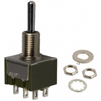 NKK Switches - M2025SS1W01 - SWITCH TOGGLE DPDT 6A 125V