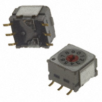 NKK Switches - ND3FC10P - SW ROTARY DIP BCD COMP 100MA 5V