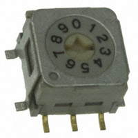 NKK Switches - ND3FR10B - SWITCH ROTARY DIP BCD 100MA 5V