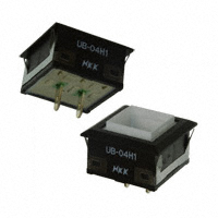 NKK Switches - UB04KW015F - INDICATOR SQ BLK HSNG GREEN LED