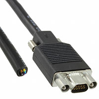 NorComp Inc. - CCA-009-I36R152 - CABLE MICRO-D 9POS SNGL END 36"