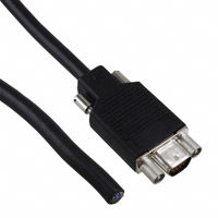 NorComp Inc. - CCA-009-I72R152 - CABLE MICRO-D 9POS SNGL END 72"