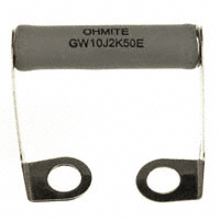 Ohmite - GW10J2K50E - RES CAP BLEEDER 2.5K OHM 5% 10W