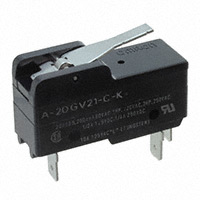 Omron Automation and Safety - A-20GV21-C-K - BASIC SWITCH