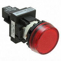 Omron Automation and Safety - M22N-BC-TRA-RB - LED PANEL INDICATOR RED 12VAC/DC