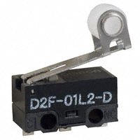 Omron Electronics Inc-EMC Div - D2F-01L2-D - SWITCH SNAP ACTION SPDT 100MA
