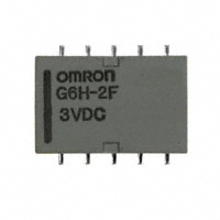 Omron Electronics Inc-EMC Div - G6H-2F-DC3 - RELAY TELECOM DPDT 1A 3V