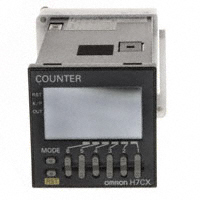 Omron Automation and Safety - H7CX-AWD1 DC12-24/AC24 - COUNTER LCD 6 CHAR 24V PANEL MT
