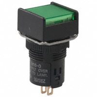 Omron Automation and Safety - M165-AG-24D - LED PANEL INDICATOR GRN 24V